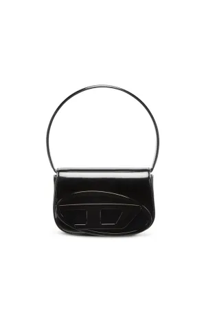 1DR-Iconic shoulder bag in mirrored leather