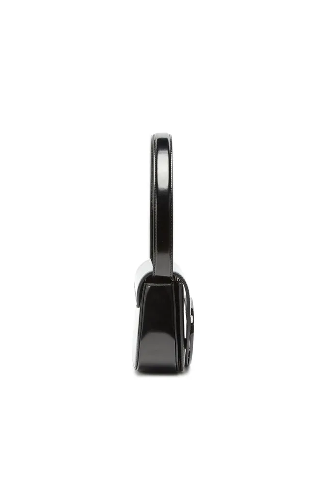 1DR-Iconic shoulder bag in mirrored leather