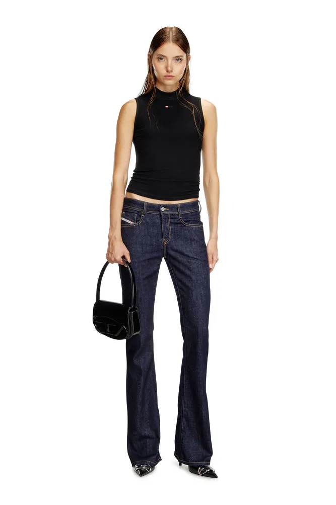 1DR-Iconic shoulder bag in mirrored leather