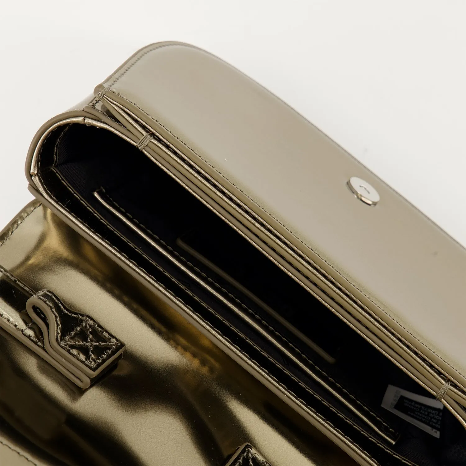 1DR Mirrored Gold Bag