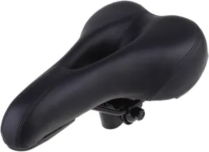 1Pc Comfortable Bike Saddle Cushion Breathable Ergonomic Design for Mountain Bikes Shock Absorbing Thickened Seat Compatible with Bikes Cycling Accessory Black