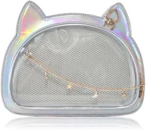 2023 Shoulder Bag for Girl Women Versatile Cat Crossbody Bag Uniform Fashion Trendy Chain Bag