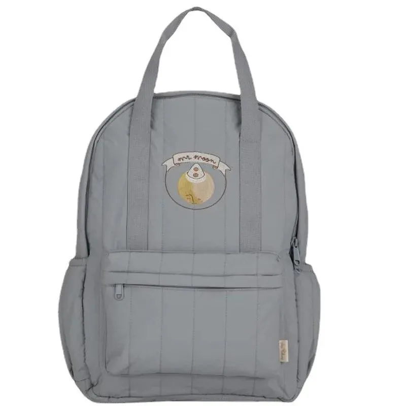 2024 New KS Brand Baby Mommy Backpacks Two Sized Nylon Casual Kids Schoolbags Embroidered Printed Cute Travel Storage Bags