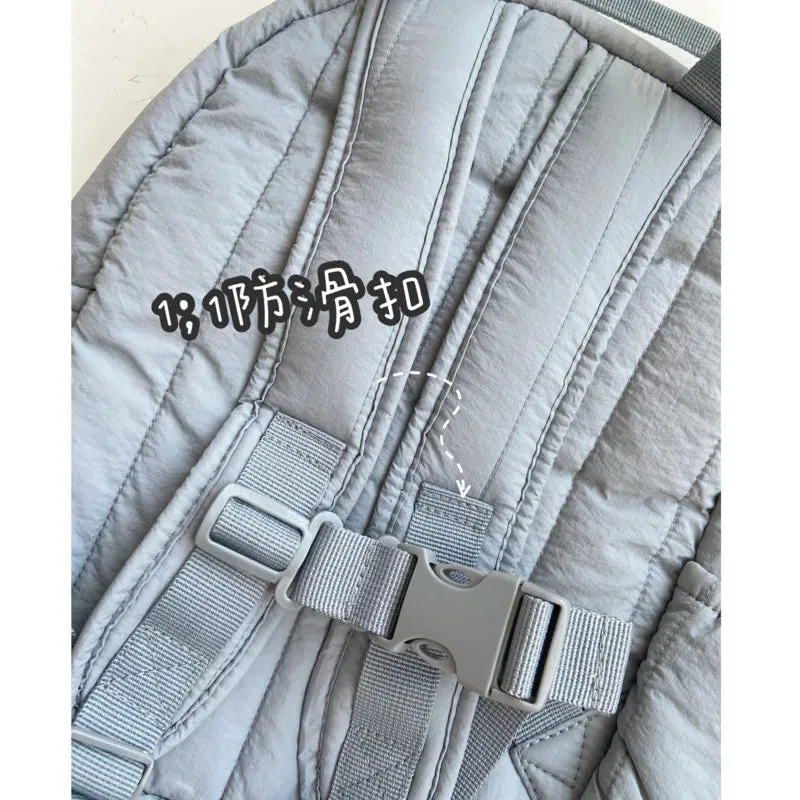 2024 New KS Brand Baby Mommy Backpacks Two Sized Nylon Casual Kids Schoolbags Embroidered Printed Cute Travel Storage Bags