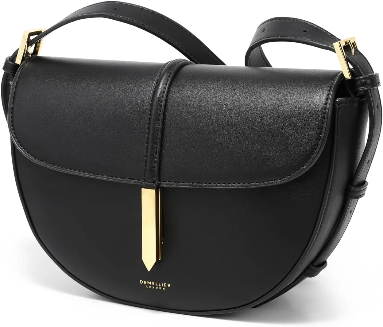 2024 spatchwork chestnut fashion crossbody on one shoulder Saddle bag