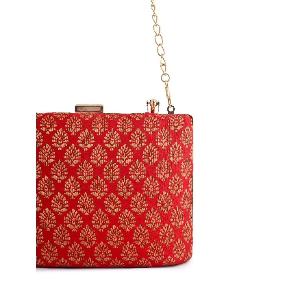 A Clutch Story Bihu Red Clutch