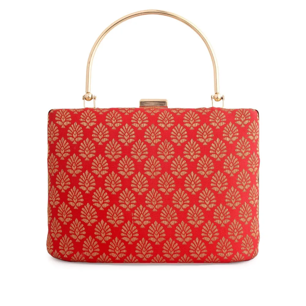 A Clutch Story Bihu Red Clutch