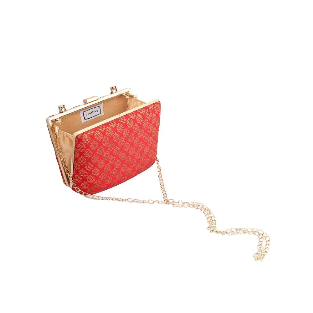 A Clutch Story Bihu Red Clutch
