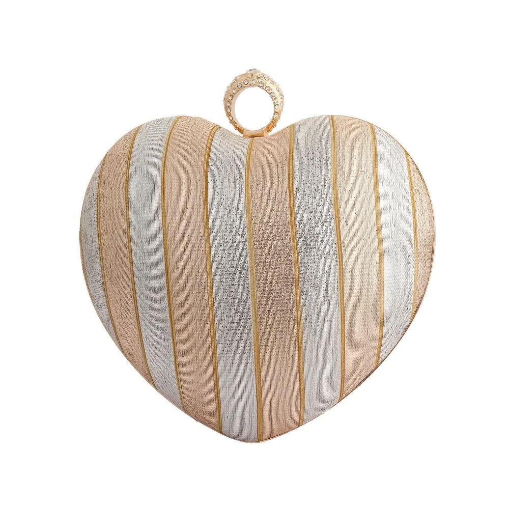 A Clutch Story Heart Dandiya Clutch