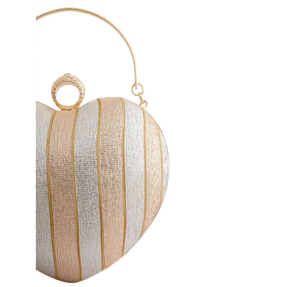 A Clutch Story Heart Dandiya Clutch