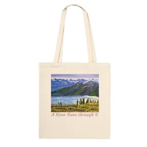 A River Runs through It Premium Tote Bag