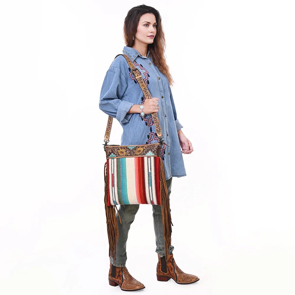ADBG298 Crossbody Genuine Western Leather Women Bag Mae