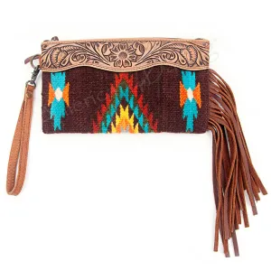 ADBG344D1 Wristlet Genuine Western Leather Women Bag Becca
