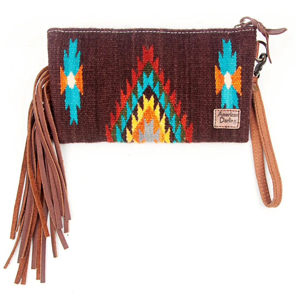 ADBG344D1 Wristlet Genuine Western Leather Women Bag Becca