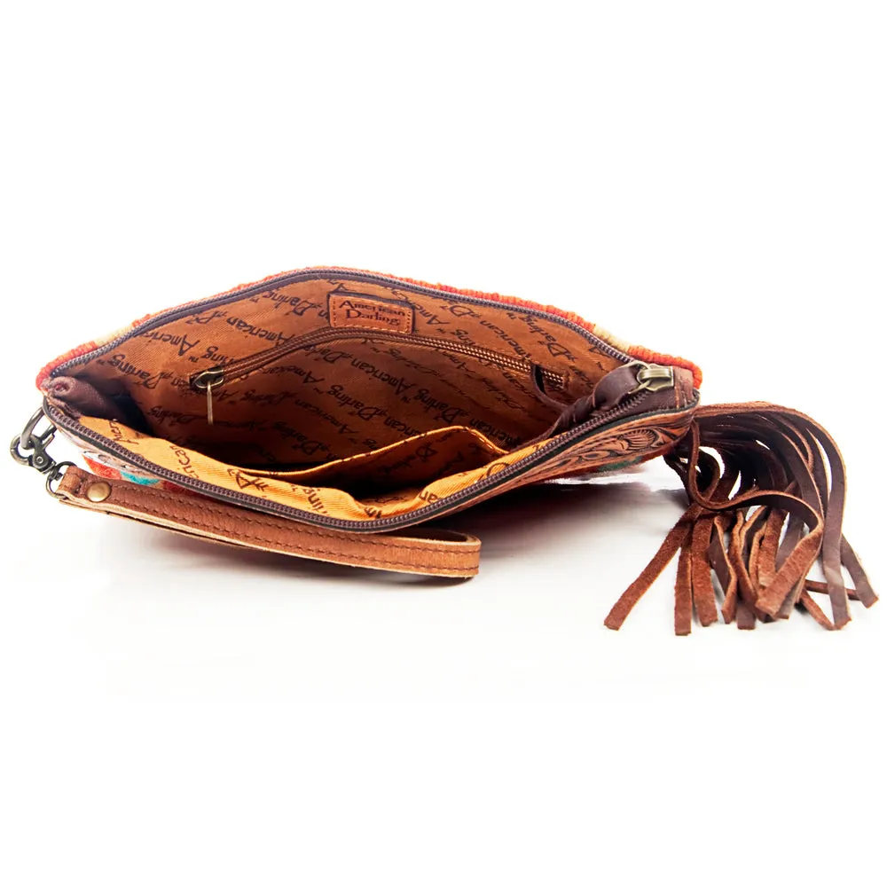 ADBG344D1 Wristlet Genuine Western Leather Women Bag Becca