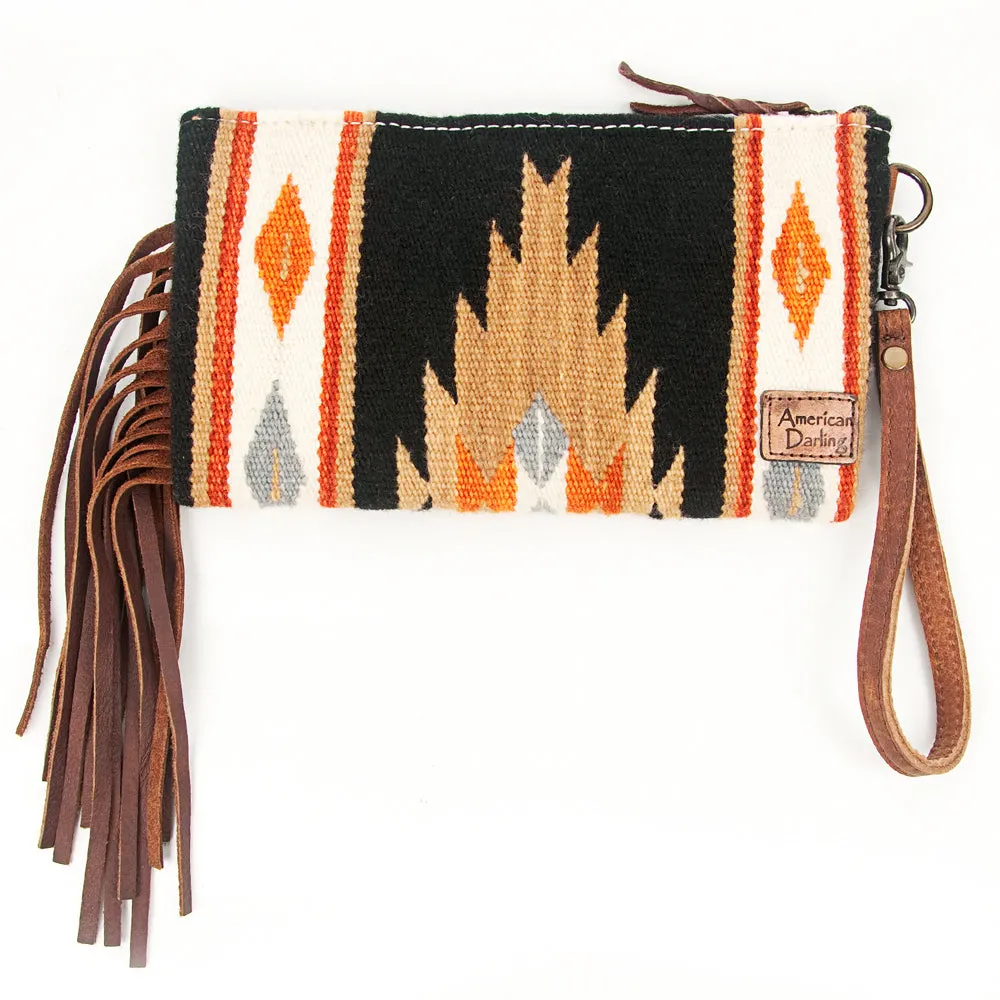 ADBG344D10 Wristlet Genuine Western Leather Women Bag Becca