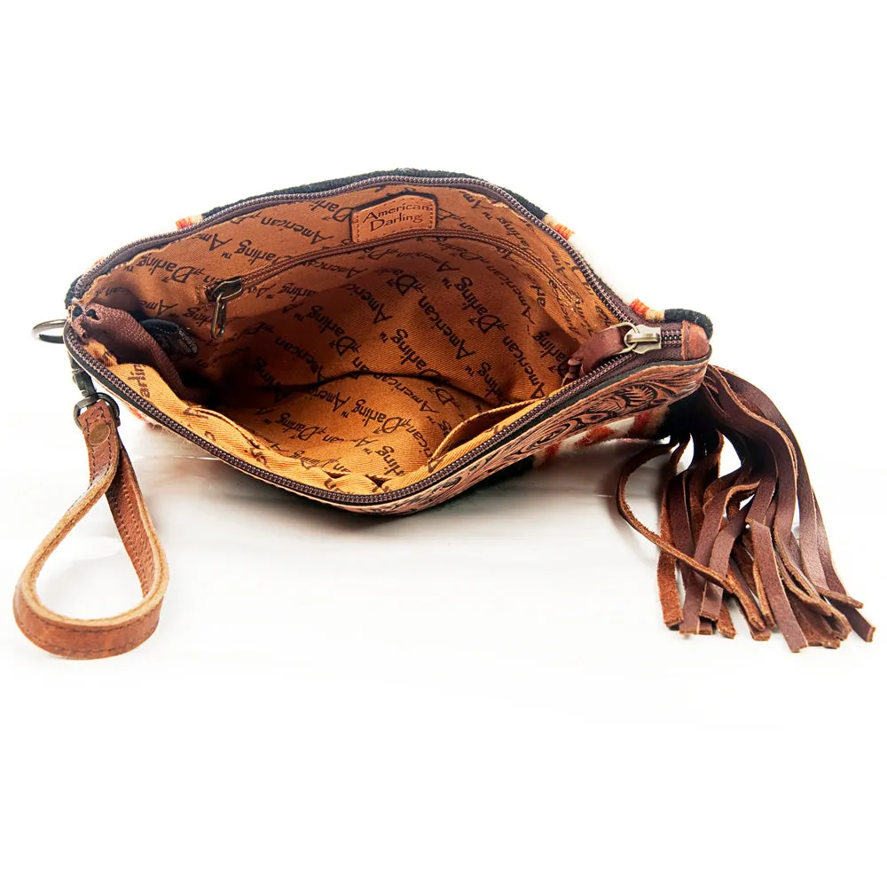 ADBG344D10 Wristlet Genuine Western Leather Women Bag Becca