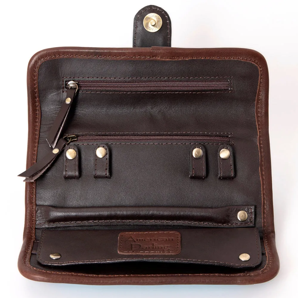 ADBGA319C Jewelry Case Genuine Western Leather Women Bag