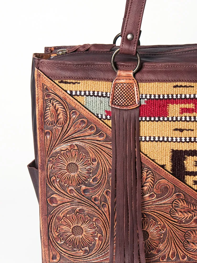ADBGZ201C  Tote Genuine Western Leather Women Bag
