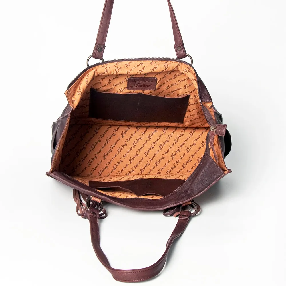 ADBGZ201C  Tote Genuine Western Leather Women Bag
