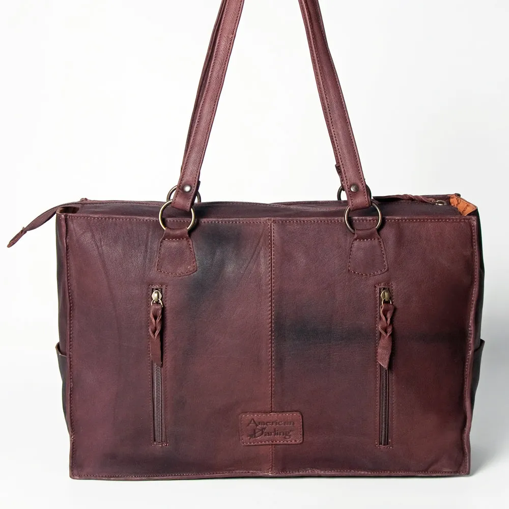 ADBGZ201C  Tote Genuine Western Leather Women Bag