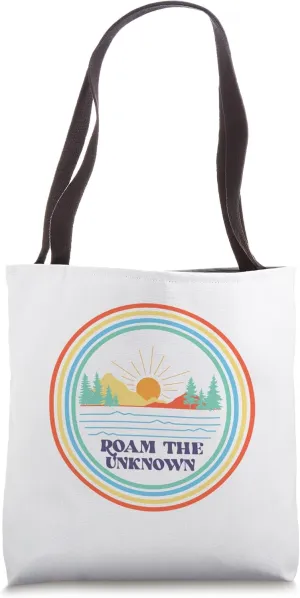 Adventure Society Roam the Unknown Tote Bag