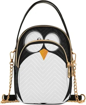 ALAZA Crossbody Bag Small Shoulder Handbags Leather Purse for Women