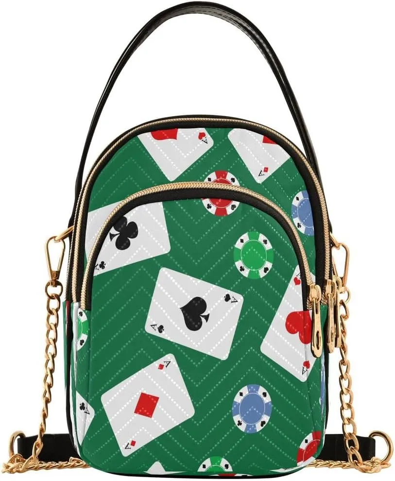 ALAZA Crossbody Bag Small Shoulder Handbags Leather Purse for Women