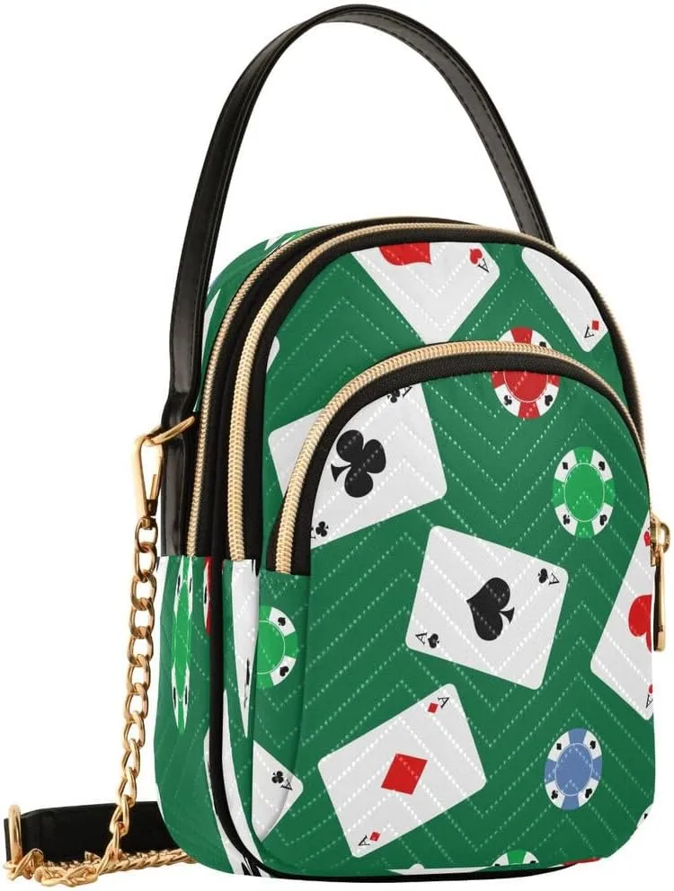 ALAZA Crossbody Bag Small Shoulder Handbags Leather Purse for Women