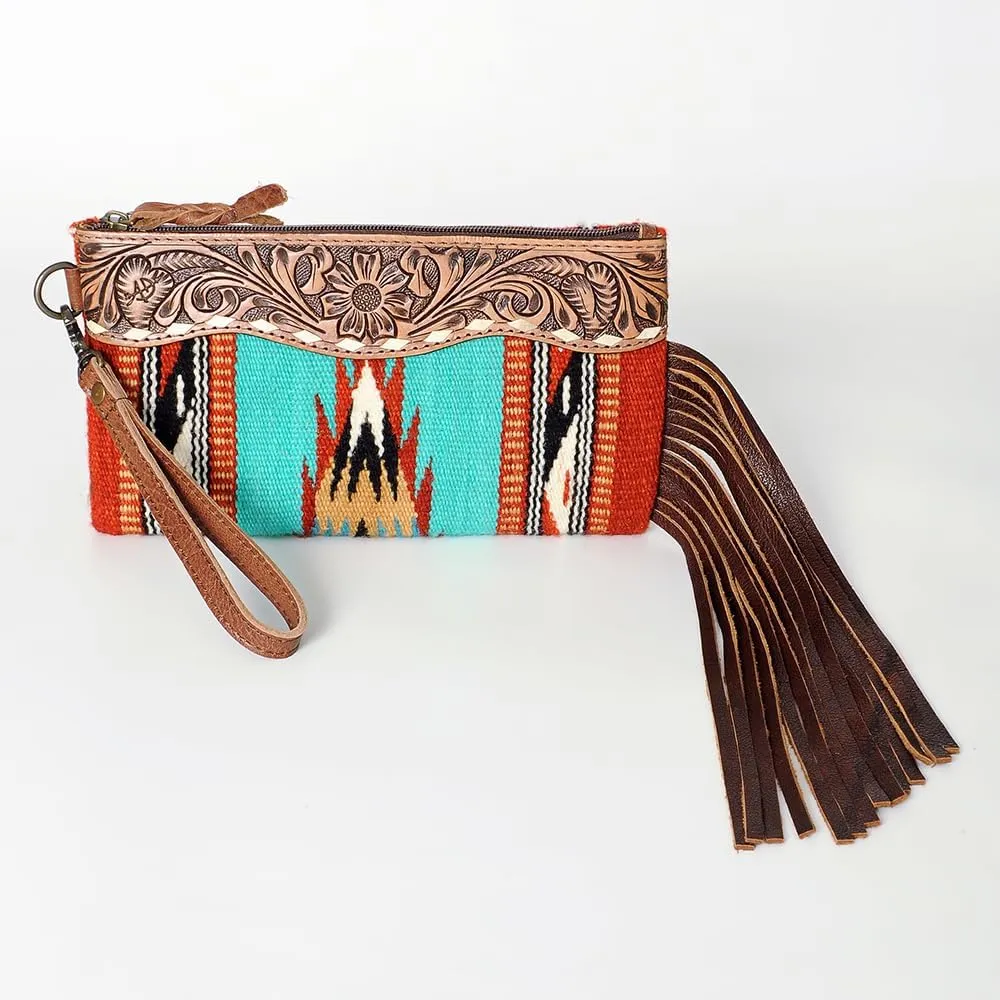 American Darling Saddle Blanket Wristlet