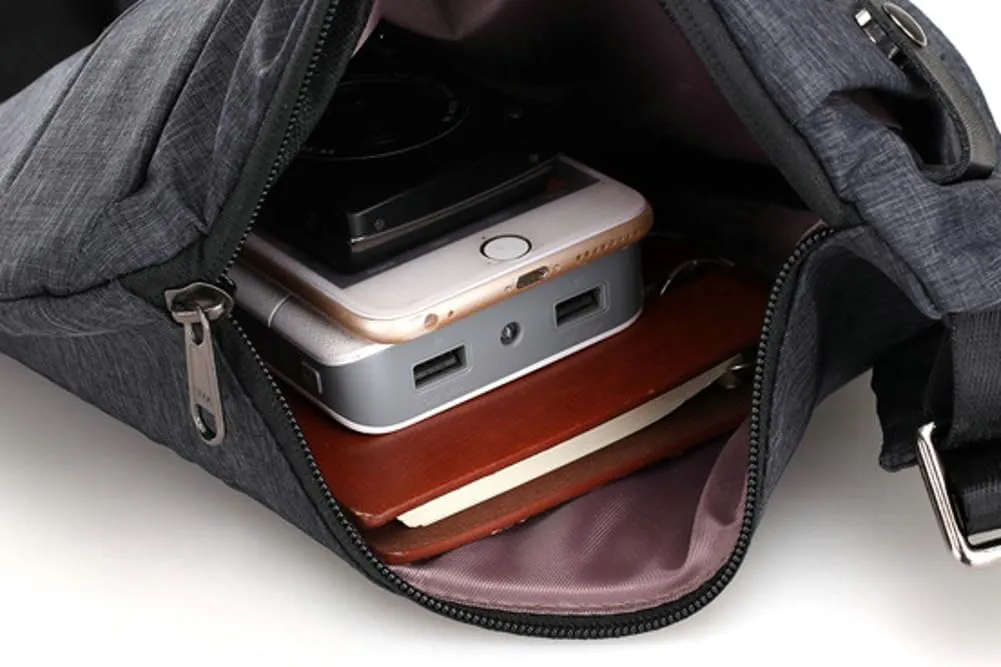 Anti Theft Travel Shoulder Cross Body Saddle Sling Bag