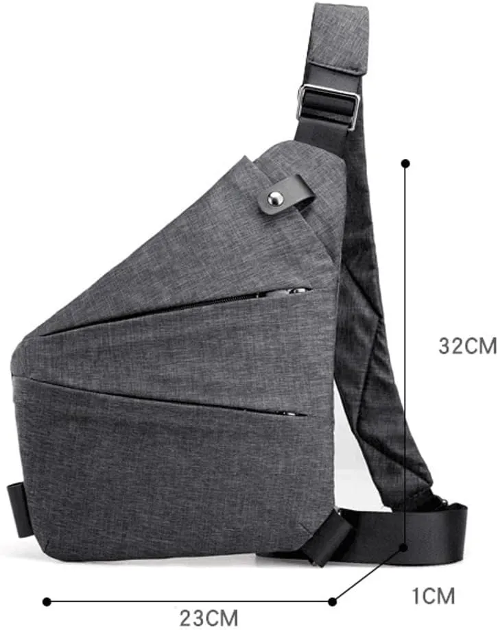 Anti Theft Travel Shoulder Cross Body Saddle Sling Bag