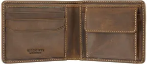 Arturo Collection Bronte Leather Wallet RFID, Tap n Go, ART52, Saddle Tan