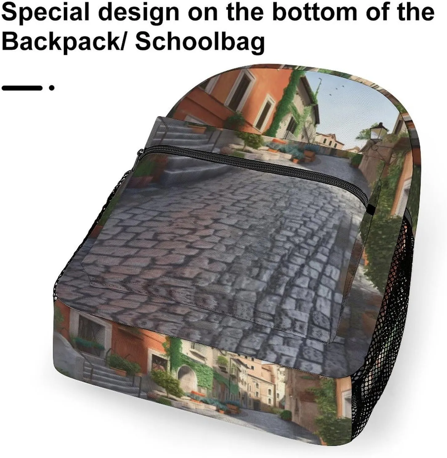 Backpacks Street of Italy Travel Bag Laptop Backpack Casual Daypack for Weekender Business Hiking