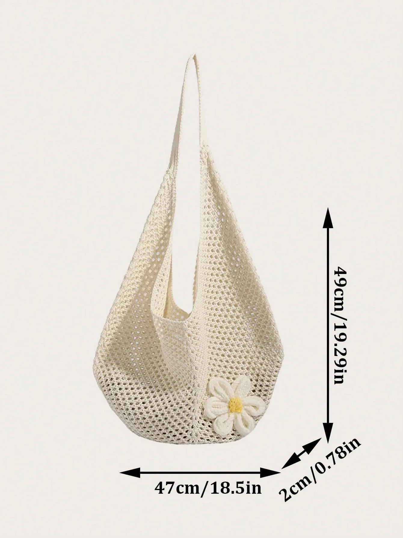 Bag request) Hollow Weave Innovative functionality Bohemian Out Advanced technology Yogodlns (Available upon