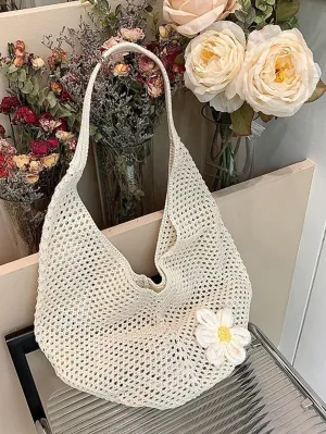 Bag request) Hollow Weave Innovative functionality Bohemian Out Advanced technology Yogodlns (Available upon