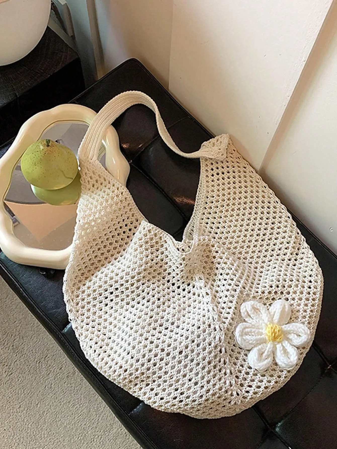 Bag request) Hollow Weave Innovative functionality Bohemian Out Advanced technology Yogodlns (Available upon
