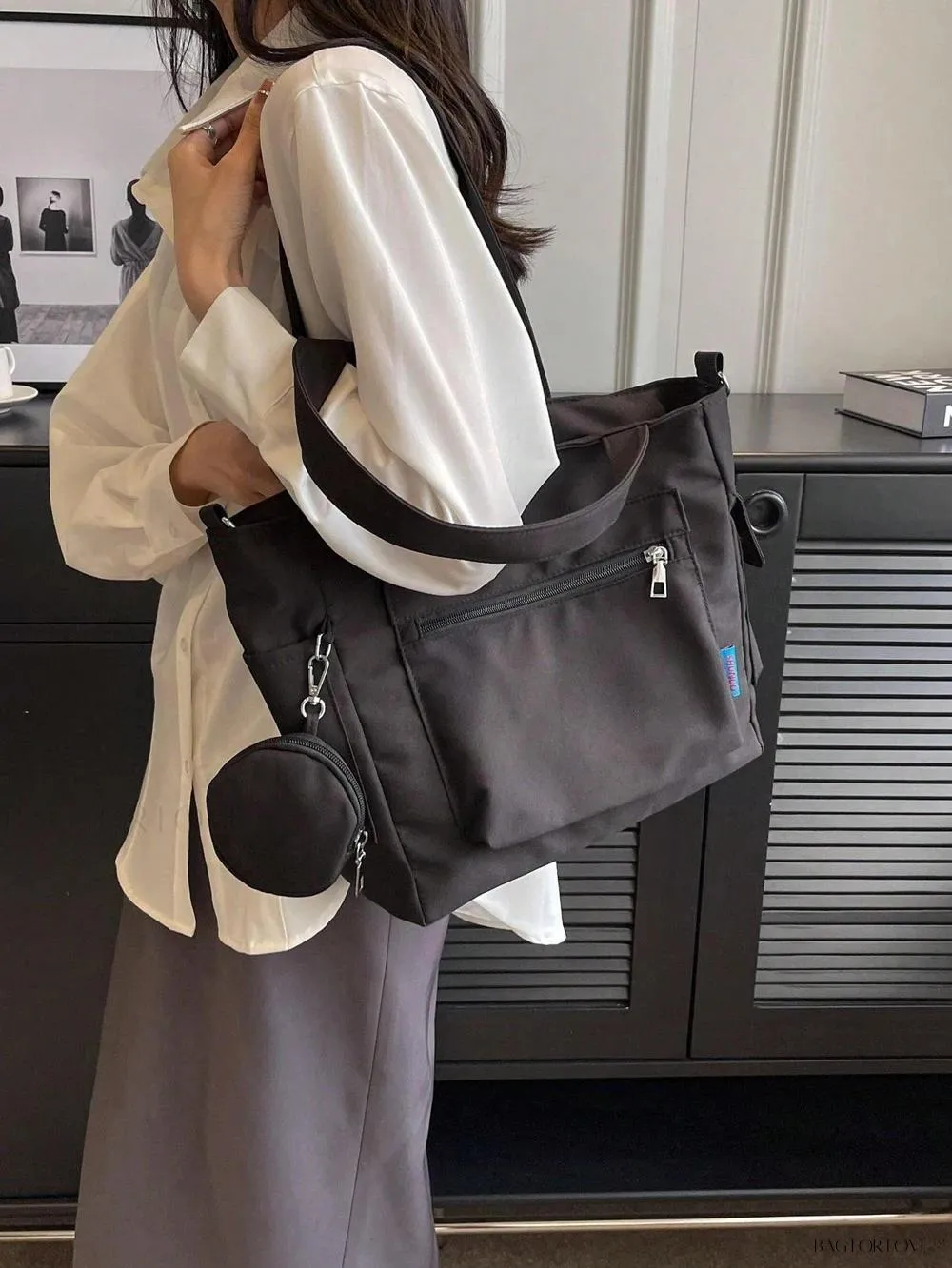 BagForLove - Classic Style Large Capacity Pocket Bag for College Use