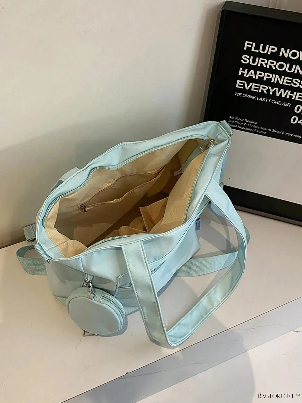 BagForLove - Classic Style Large Capacity Pocket Bag for College Use
