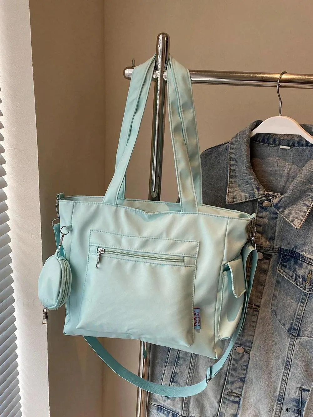 BagForLove - Classic Style Large Capacity Pocket Bag for College Use