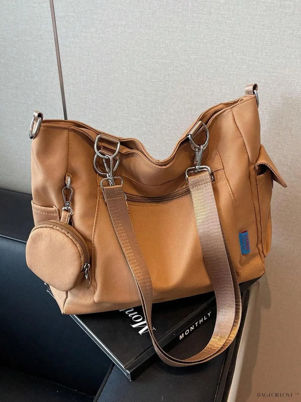 BagForLove - Classic Style Large Capacity Pocket Bag for College Use