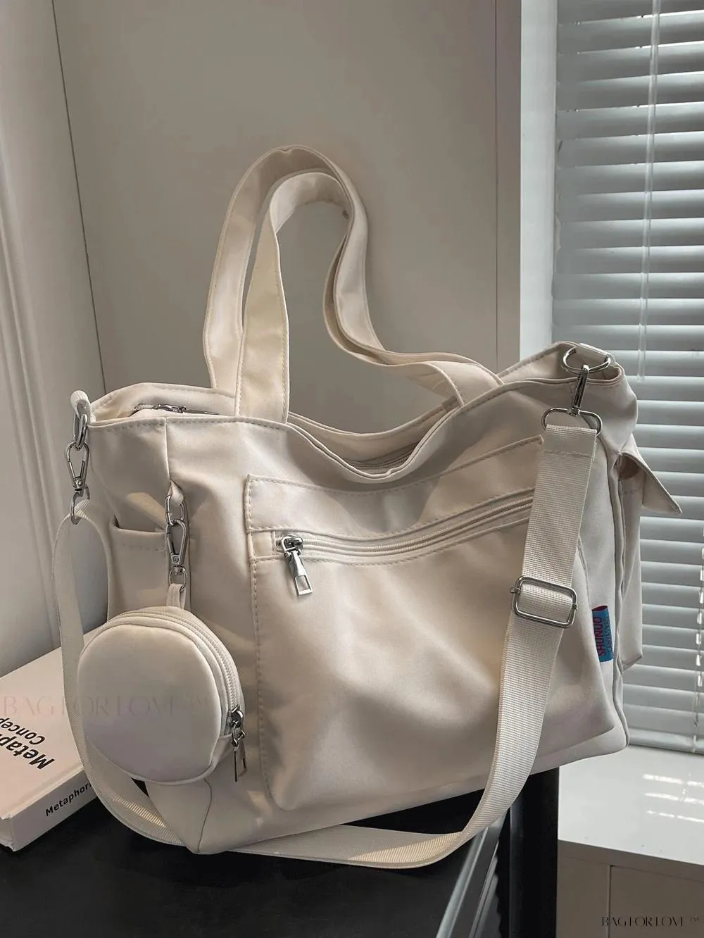 BagForLove - Classic Style Large Capacity Pocket Bag for College Use