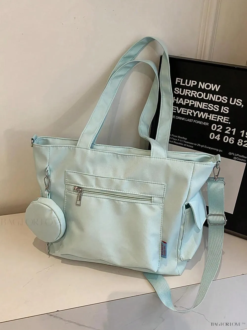 BagForLove - Classic Style Large Capacity Pocket Bag for College Use