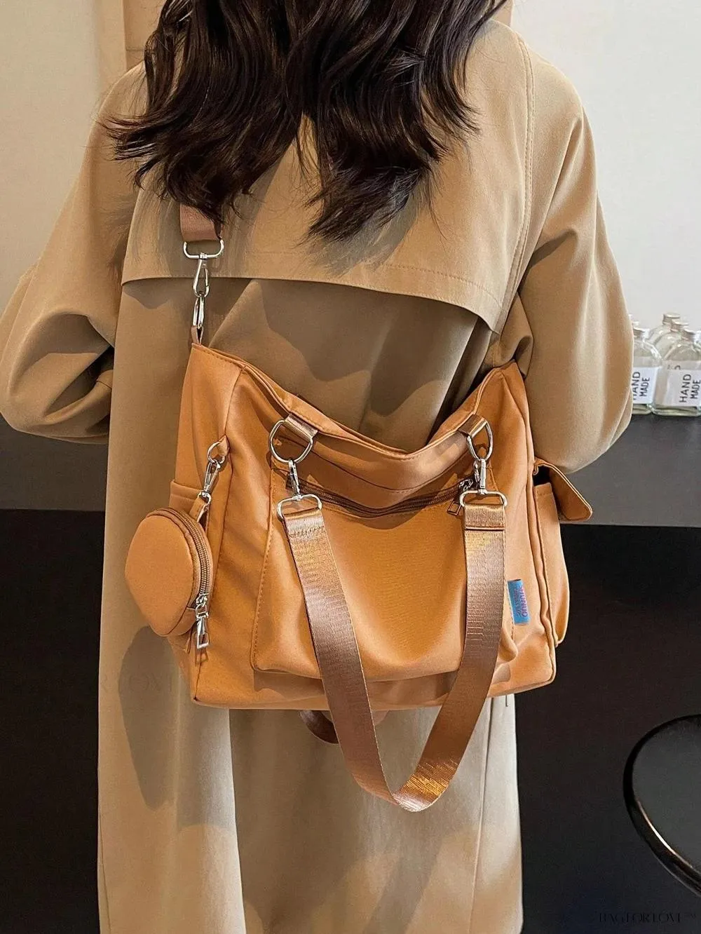 BagForLove - Classic Style Large Capacity Pocket Bag for College Use