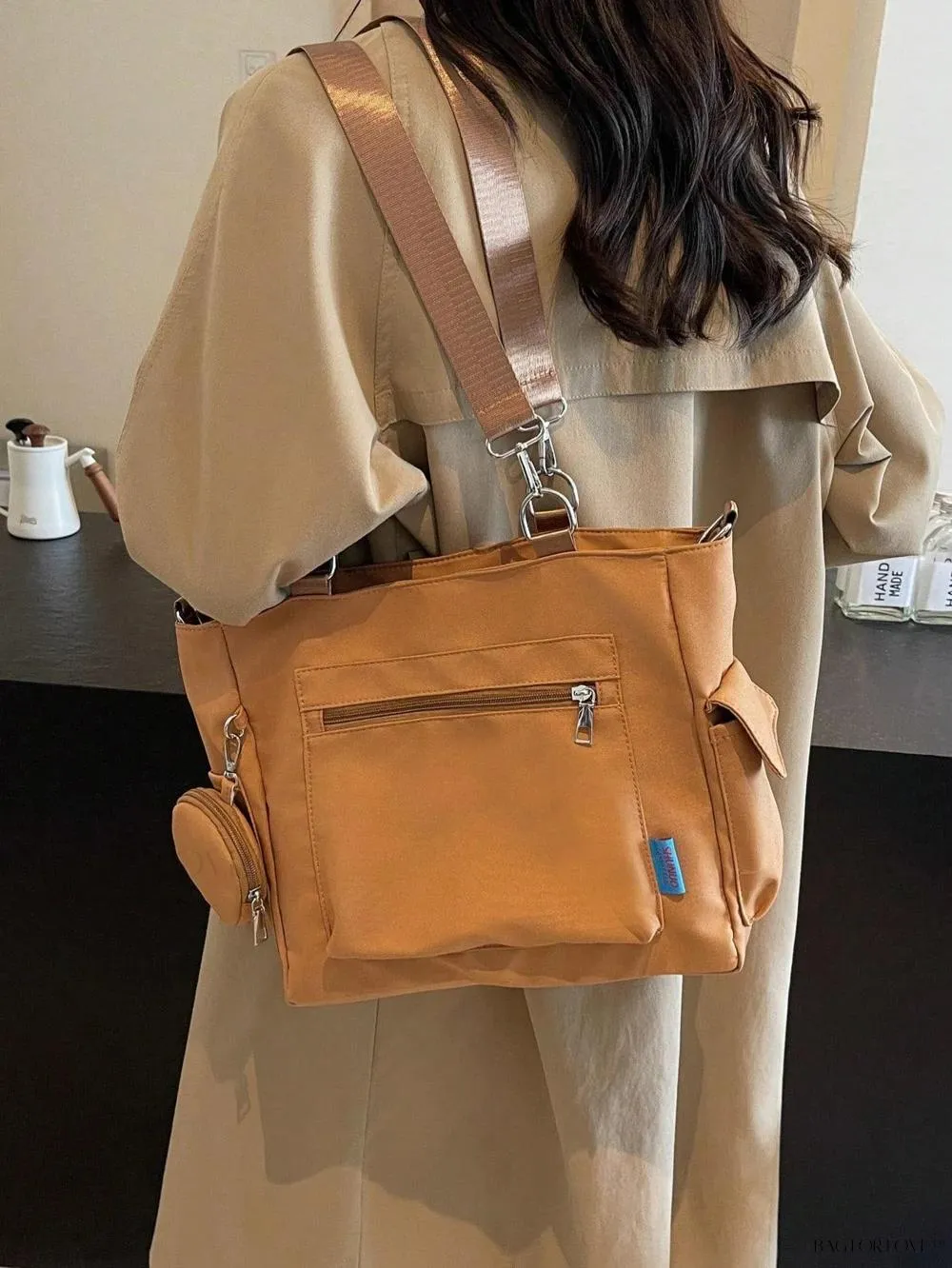 BagForLove - Classic Style Large Capacity Pocket Bag for College Use