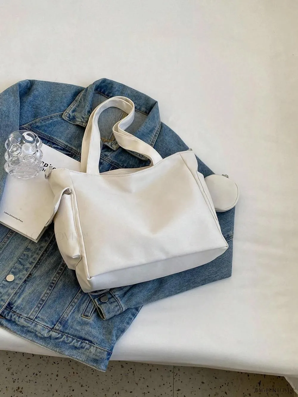 BagForLove - Classic Style Large Capacity Pocket Bag for College Use