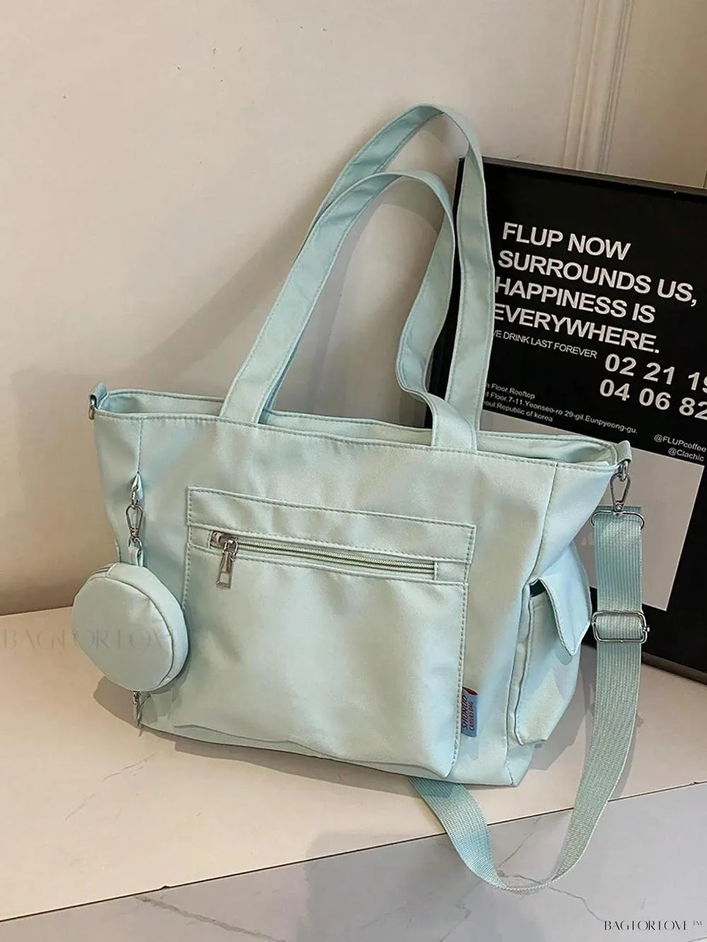 BagForLove - Classic Style Large Capacity Pocket Bag for College Use