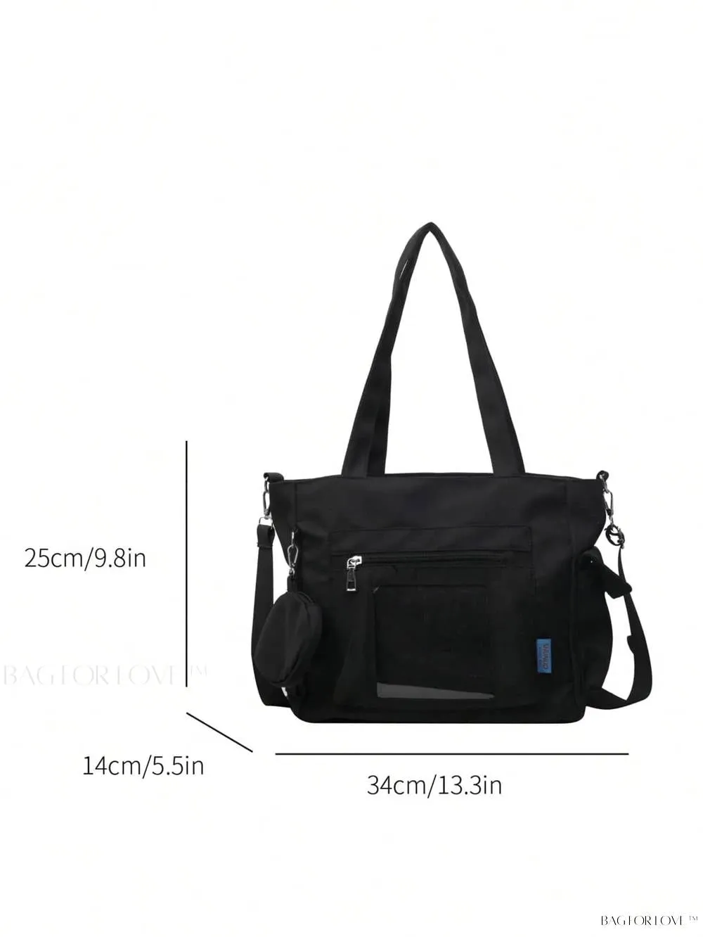 BagForLove - Classic Style Large Capacity Pocket Bag for College Use