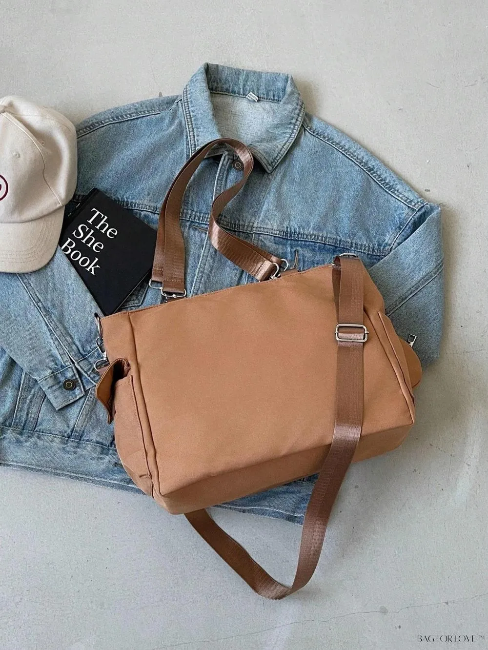 BagForLove - Classic Style Large Capacity Pocket Bag for College Use