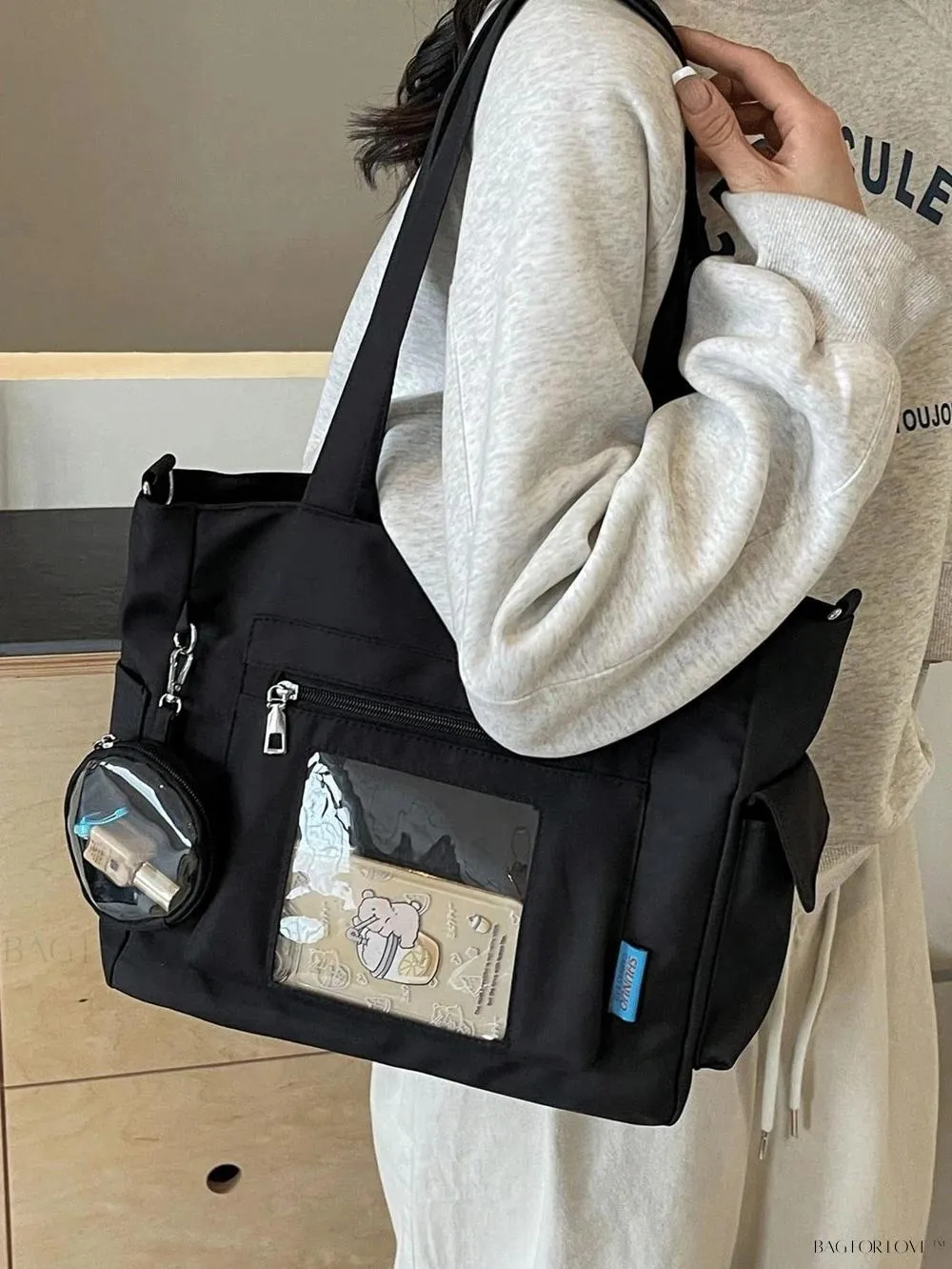 BagForLove - Classic Style Large Capacity Pocket Bag for College Use